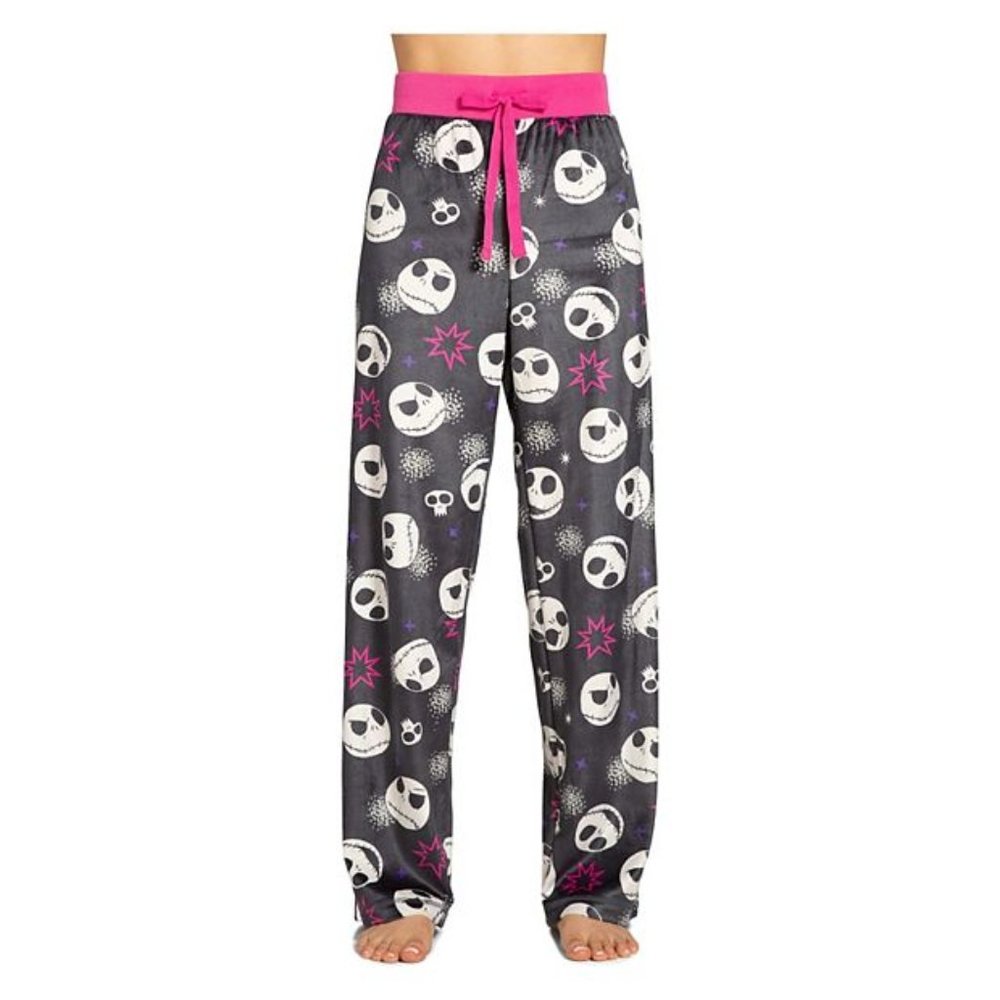 NewThe Nightmare Before Christmas Women's Fleece Lounge Pajama Pants  Size Large